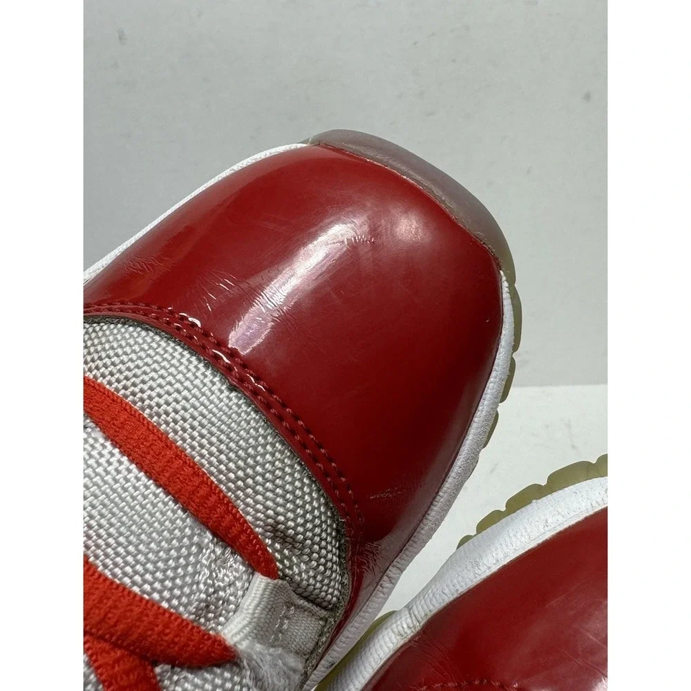Nike Air Jordan 11 Retro Cherry 2022 378038-116 Size 6.5y‎ / Women's 8 Shoes